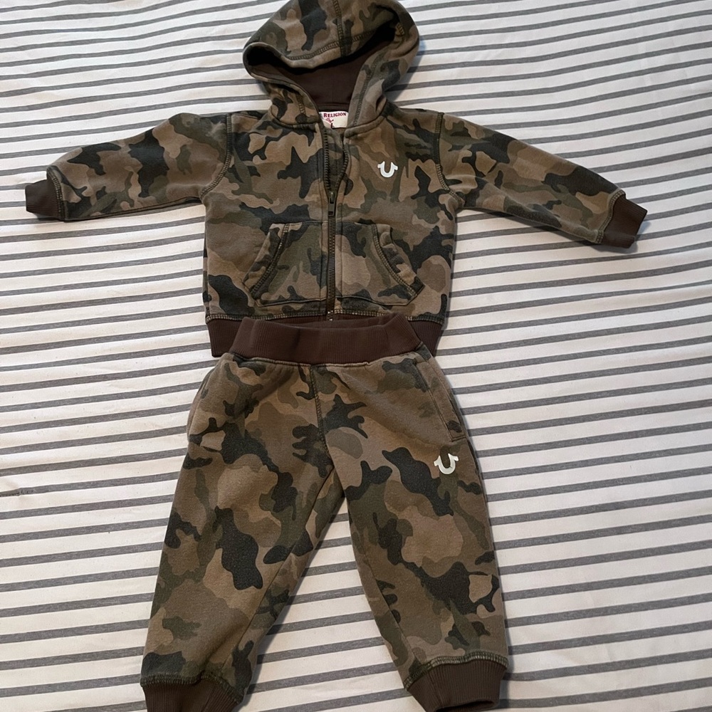 Infant Boy True Religion Jogger Set